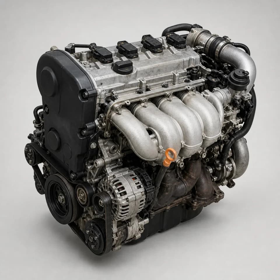 Representación visual del motor 1.8 Turbo 20V (225 HP)