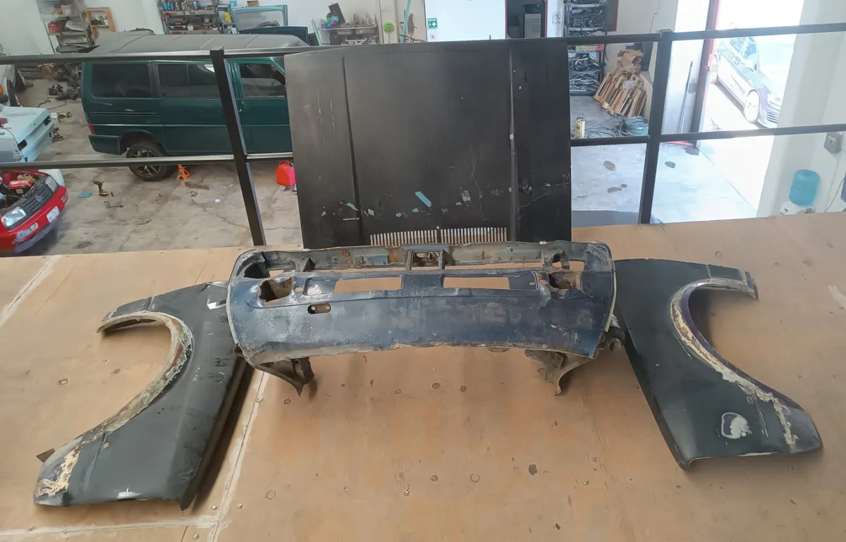 Kit para conversion a faro redondo para MK1 Marco de radiador salpicaderas y cofre — foto 3 de 4