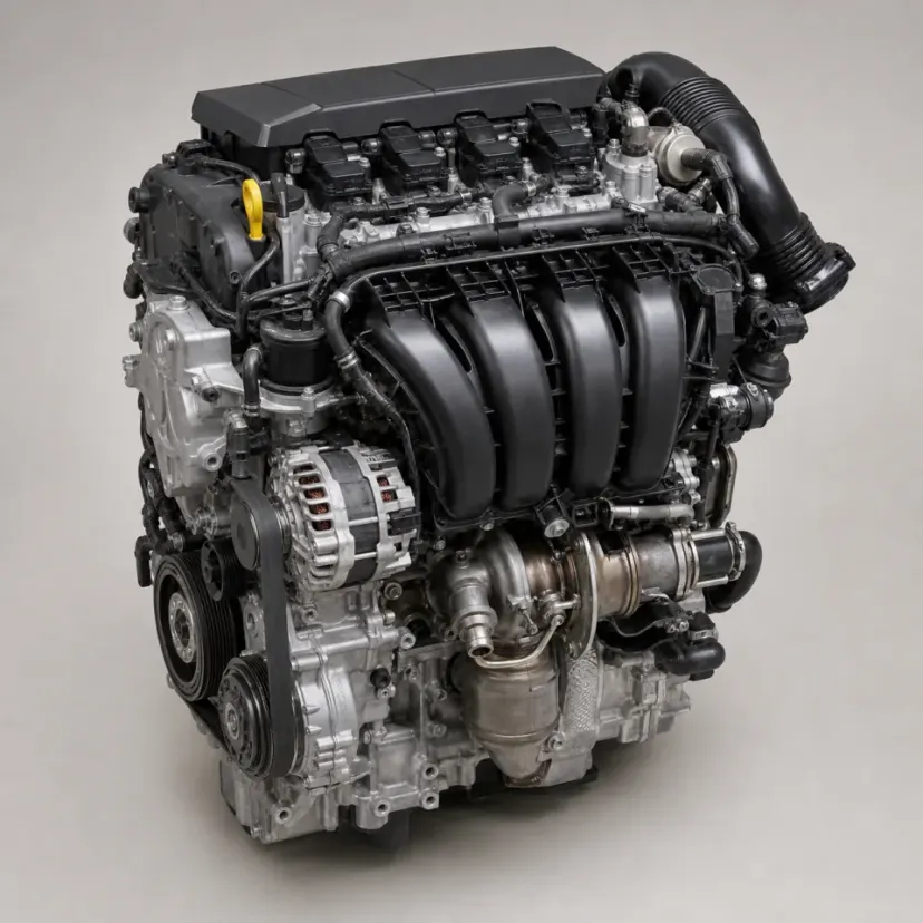 Representación visual del motor 2.0 TSI · 4ª generación (GTI)